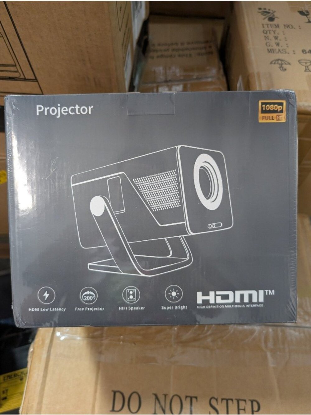 New - 8K Supported Android 14 OS Smart Projector, 2000ANSI